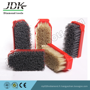 Brosse abrasive diamantée JDK pour outils de traitement de surface en pierre